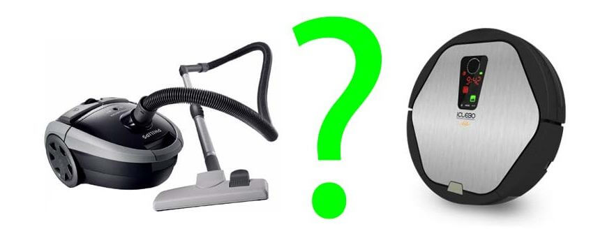Aspiradora robot o normal
