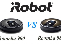 Comparison of iRobot Roomba 960 and 980