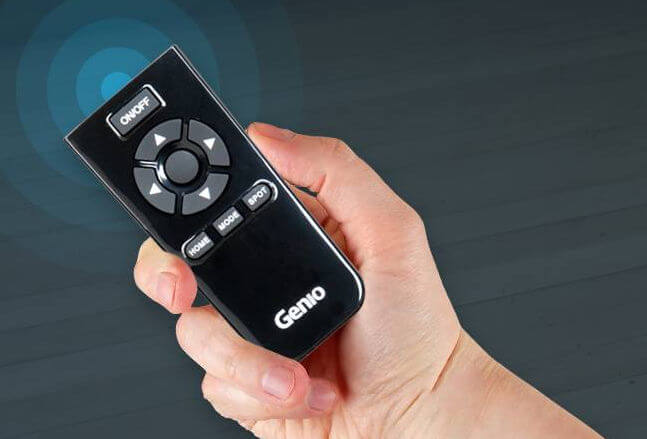 „Genio“ nuotolinio valdymo pultas „Genio“ nuotolinio valdymo pultas