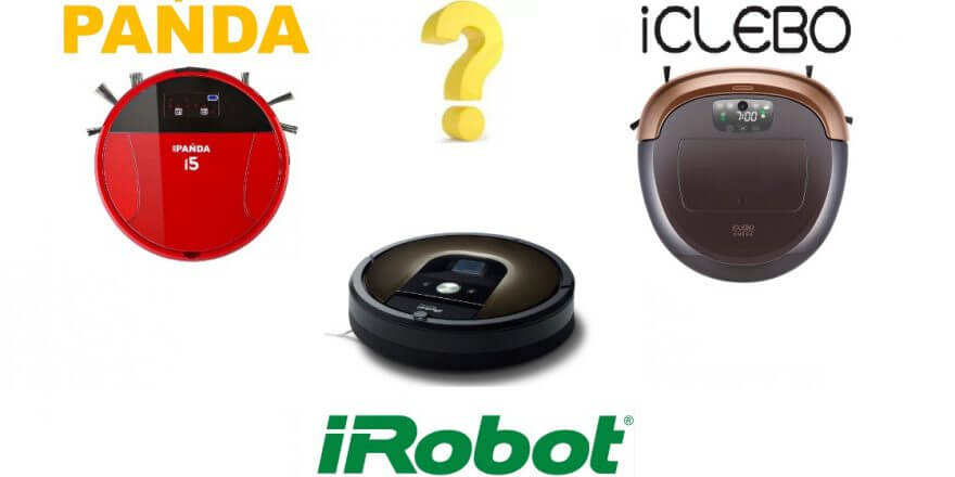 Panda i5, iClebo Omega o iRobot Roomba 980
