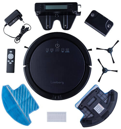 Paquete de aspiradora robot Linnberg