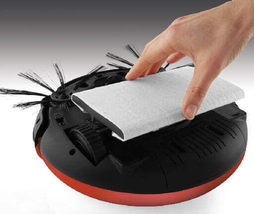 Instalación de la servilleta Instalación de la servilleta