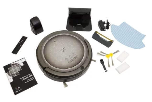 Componentes del robot Okami Componentes del robot Okami