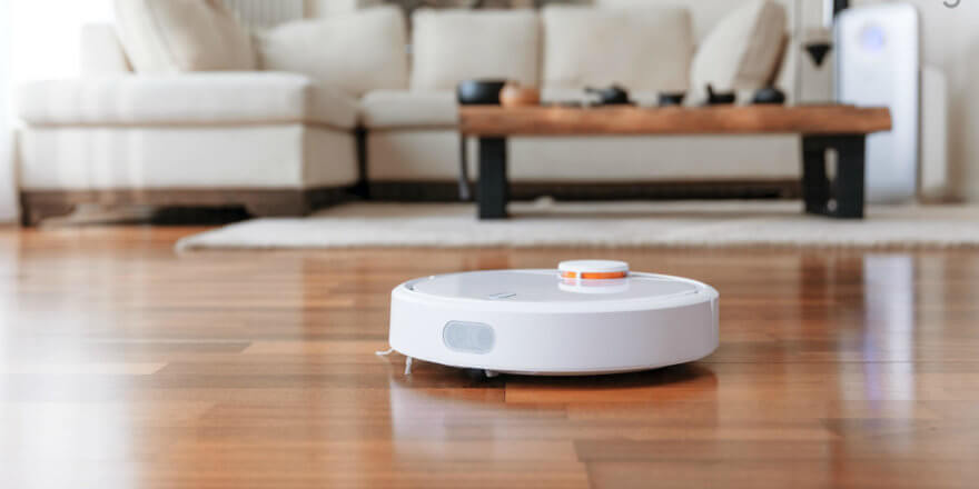 שואב אבק רובוטי לריצוף למינציה