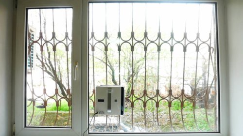 Didelio lango plovimas