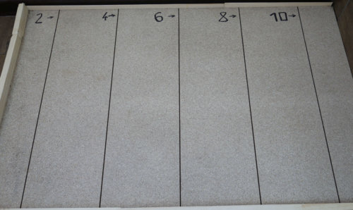 Stovo būklė prieš bandymą Stovo būklė prieš bandymą