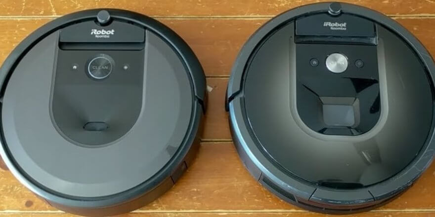 Comparación de iRobot Roomba i7 y 980