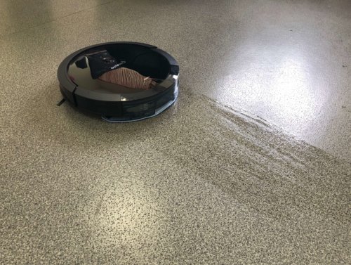 Grindų valymas šlapiu būdu