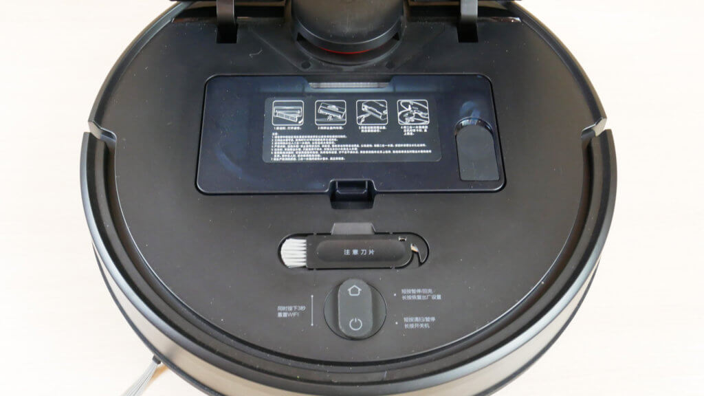 Dulkių surinktuvo vieta