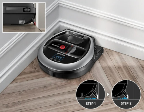 Kulmien puhdistaminen