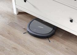 „Ecovacs DeeBot OZMO Slim 10“: plonas robotas dulkių siurblys sausam ir šlapiam valymui
