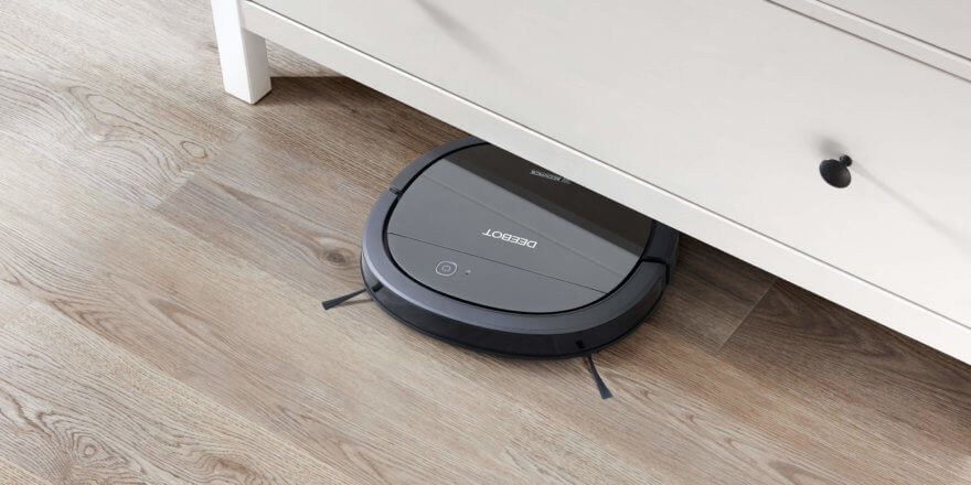 „Ecovacs DeeBot OZMO Slim“ 10 nuotraukų