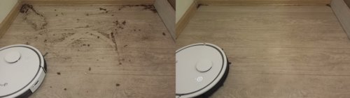 Laminato grindų sausas valymas