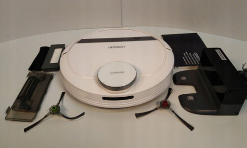„DeeBot 900“ pakuotės turinys „DeeBot 900“ pakuotės turinys