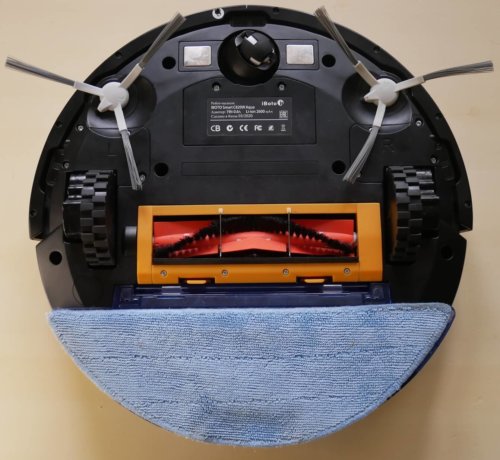 Vaizdas iš apačios su servetėle