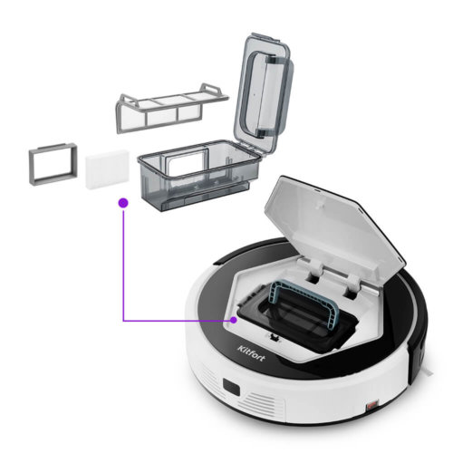 Ubicación del colector de polvo