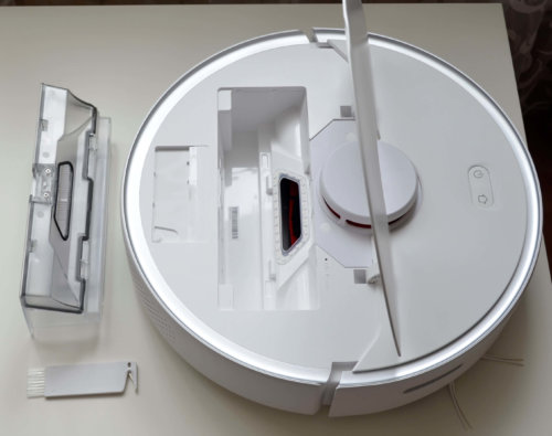 Dulkių surinktuvo vieta