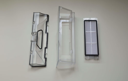 Dulkių surinkėjas išardytas