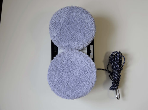 Vista inferior (servilletas instaladas)