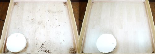 Laminato grindų sausas valymas