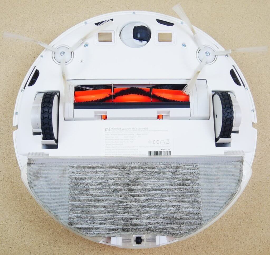 „Xiaomi Mi Robot Vacuum Mop Essential“ apatinis vaizdas