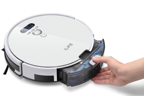 Extracción del depósito de polvo