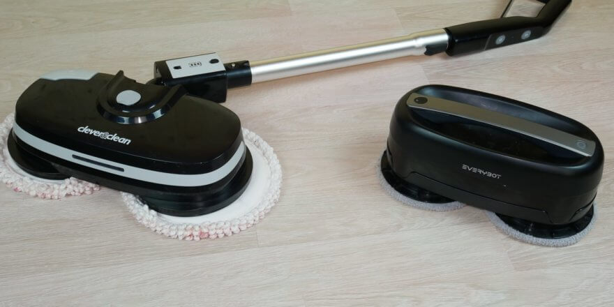 Sammenligning af en robotgulvpoleringsmaskine og en håndholdt gulvpoleringsmaskine