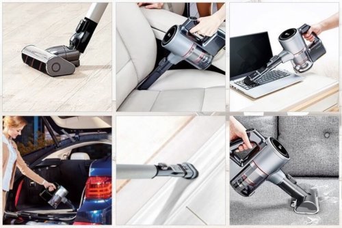 Naudojant skirtingus priedus