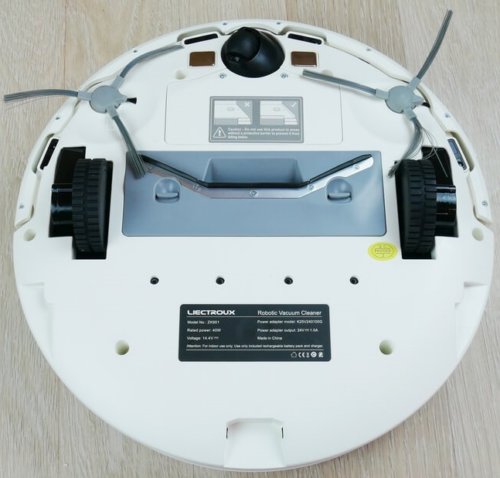 Vaizdas iš apačios (su siurbimo moduliu)