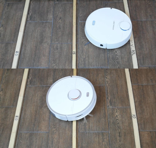 Robots' ability to pass thresholds