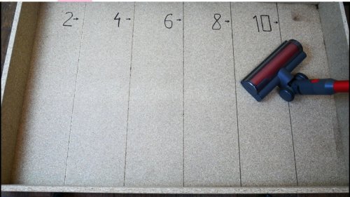 Belaidžio dulkių siurblio siurbimo galia