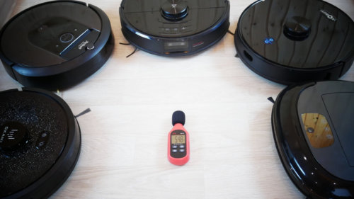 Robotinių dulkių siurblių triukšmo lygis Robotinių dulkių siurblių triukšmo lygis