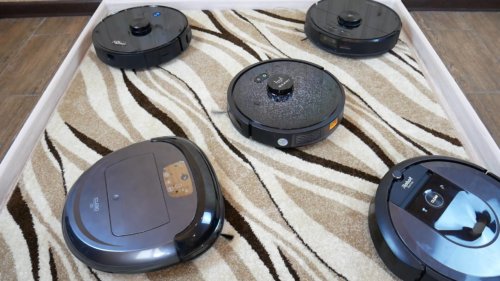 Robotai dulkių siurbliai ant kilimo Robotai dulkių siurbliai ant kilimo