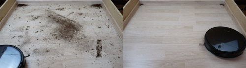 Laminato grindų sausas valymas