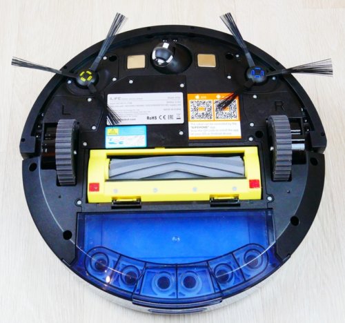 Vaizdas iš apačios (silikoninis šepetėlis)