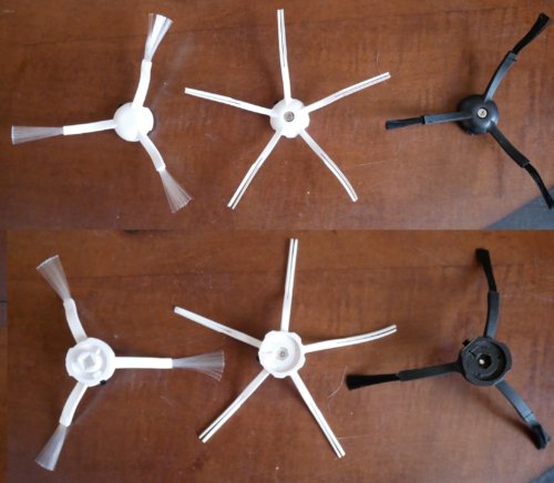 „Xiaomi“ šoninių šepetėlių skirtumas