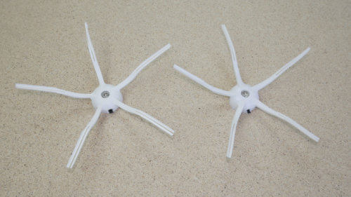 Comparison of side brushes