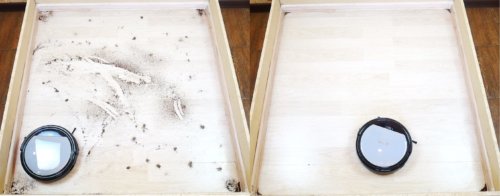 Laminato grindų sausas valymas