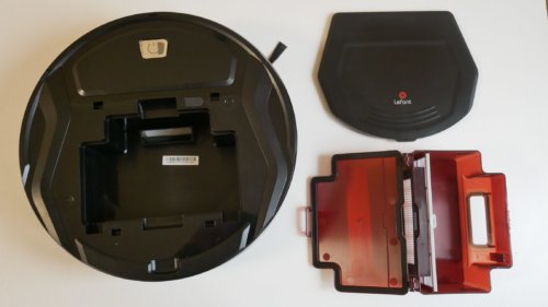 Dulkių surinktuvo išdėstymas