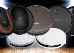 7 geriausi robotiniai dulkių siurbliai su giroskopo navigacija (mažiems plotams)