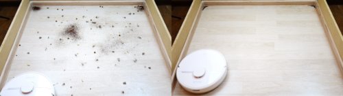 Laminato grindų sausas valymas