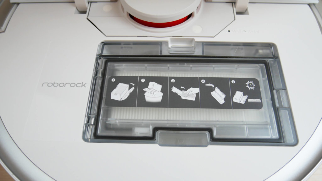 Colector de polvo lavable