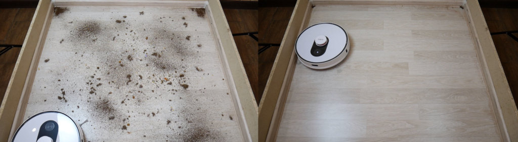 Limpieza en seco de suelos laminados con Roidmi