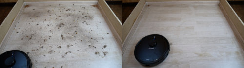 Laminato grindų sausas valymas