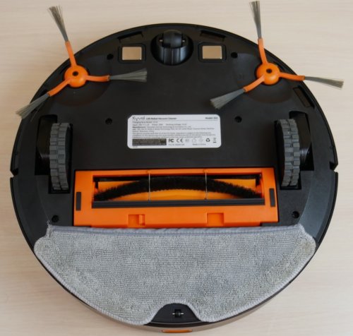 Vaizdas iš apačios su servetėle