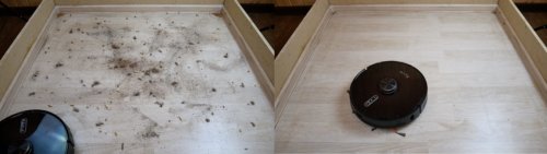 Laminato grindų sausas valymas