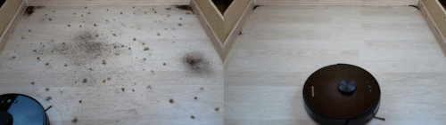 Laminato grindų sausas valymas