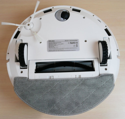 Vaizdas iš apačios su servetėle