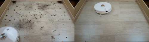 Laminato grindų sausas valymas