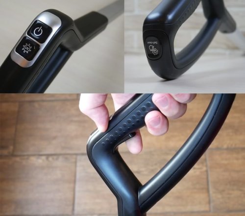 Mygtukai ant rankenos